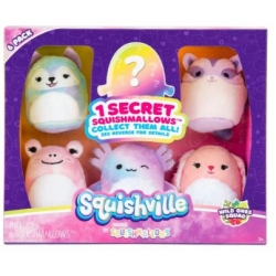 SQUISHVILLE Mini Squishmallow 6Pak Wild One Squad, pluszak