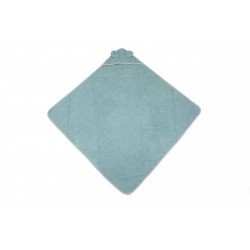 B-Ręcznik kąpielowy Eco organic Bear blue mint