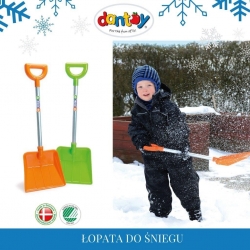 Łopata do śniegu dla dzieci orange
