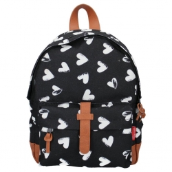 Plecak dla przedszkolaka Black&White Hearts  KIDZROOM
