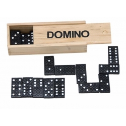 Domino klasyczne w drewnianym pudełku-109538