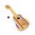 Tęczowa drewniana gitara 6-strunowa-110497