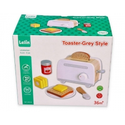 Drewniany toster szary zabawka dla dziecka-112491