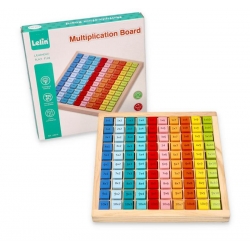 Tabliczka mnożenia kolorowa do 100-112711