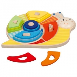 Kolorowy Ślimak Montessori do sortowania-310292