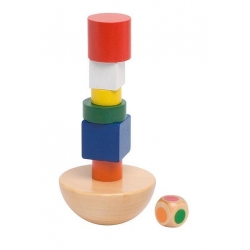 Balansująca wieża - gra drewniana-80991