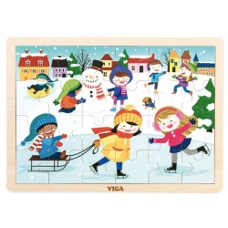 Puzzle sezonowe Zima-84958