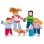 GOKI Rodzinka na wakacjach - drewniane lalki do domku-85306