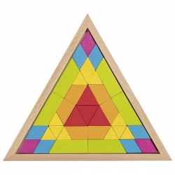 Układanka mozaika trójkąt-87227