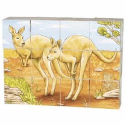Puzzle klocki zwierzęta Australii-91511