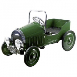 Samochód zielony z pedałami ( rocznik 1939 )-93550